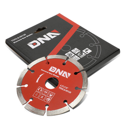 HERRAMIENTAS DNA LOGO - 0.077" THICK - 5/8"-7/8" ARBOR SIZE - METALLIC / RED