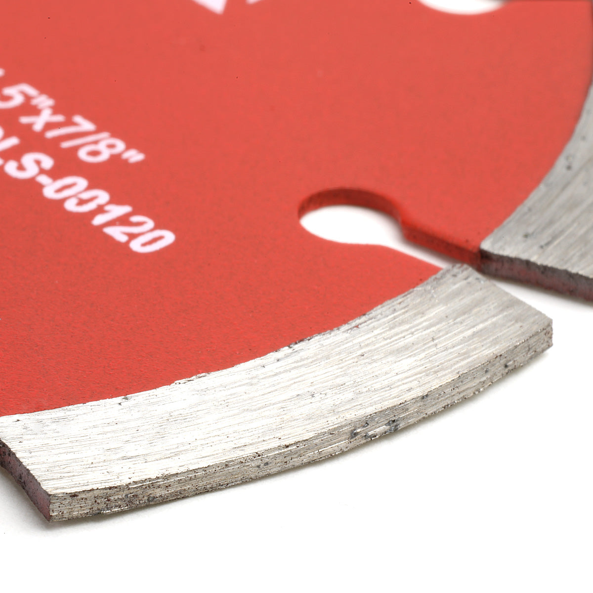 HERRAMIENTAS DNA LOGO - 0.077" THICK - 5/8"-7/8" ARBOR SIZE - METALLIC / RED
