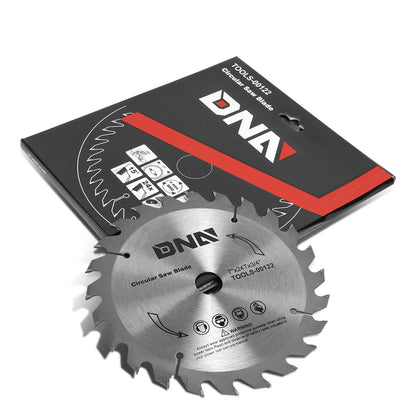 HERRAMIENTAS DNA LOGO - 0.064" THICK - 7" OD - 5/8"-7/8" ARBOR SIZE - 24 TOOTH - METALLIC