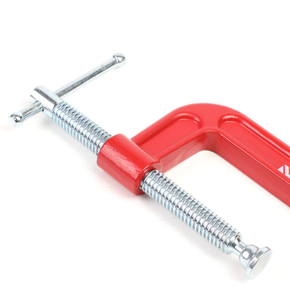 HERRAMIENTAS CLAMP - DNA LOGO - 4" OD - METALLIC / RED
