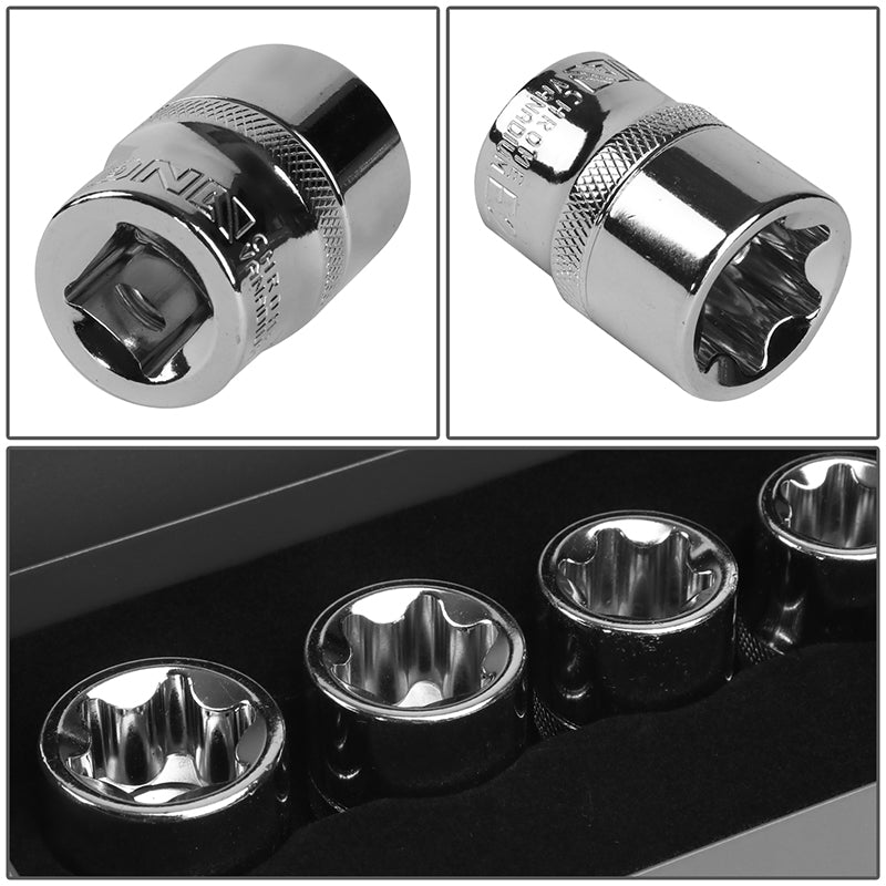 HERRAMIENTAS 9PCS - CHROME - VANADIUM STEEL