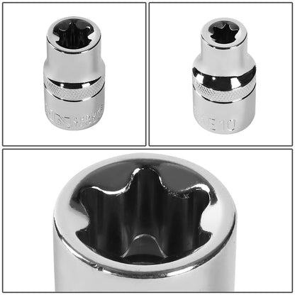 HERRAMIENTAS 9PCS - CHROME - VANADIUM STEEL