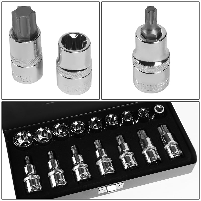 HERRAMIENTAS 16PCS - CHROME - VANADIUM STEEL