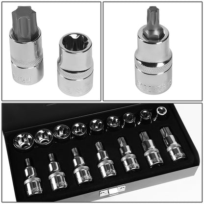 HERRAMIENTAS 16PCS - CHROME - VANADIUM STEEL