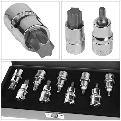 HERRAMIENTAS 9PCS - CHROME - VANADIUM STEEL
