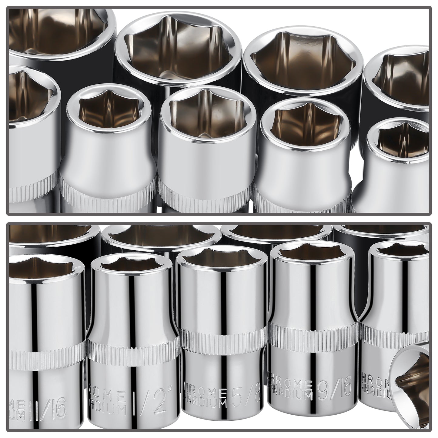 HERRAMIENTAS SOCKET SEA SET 1/2" 10PCS