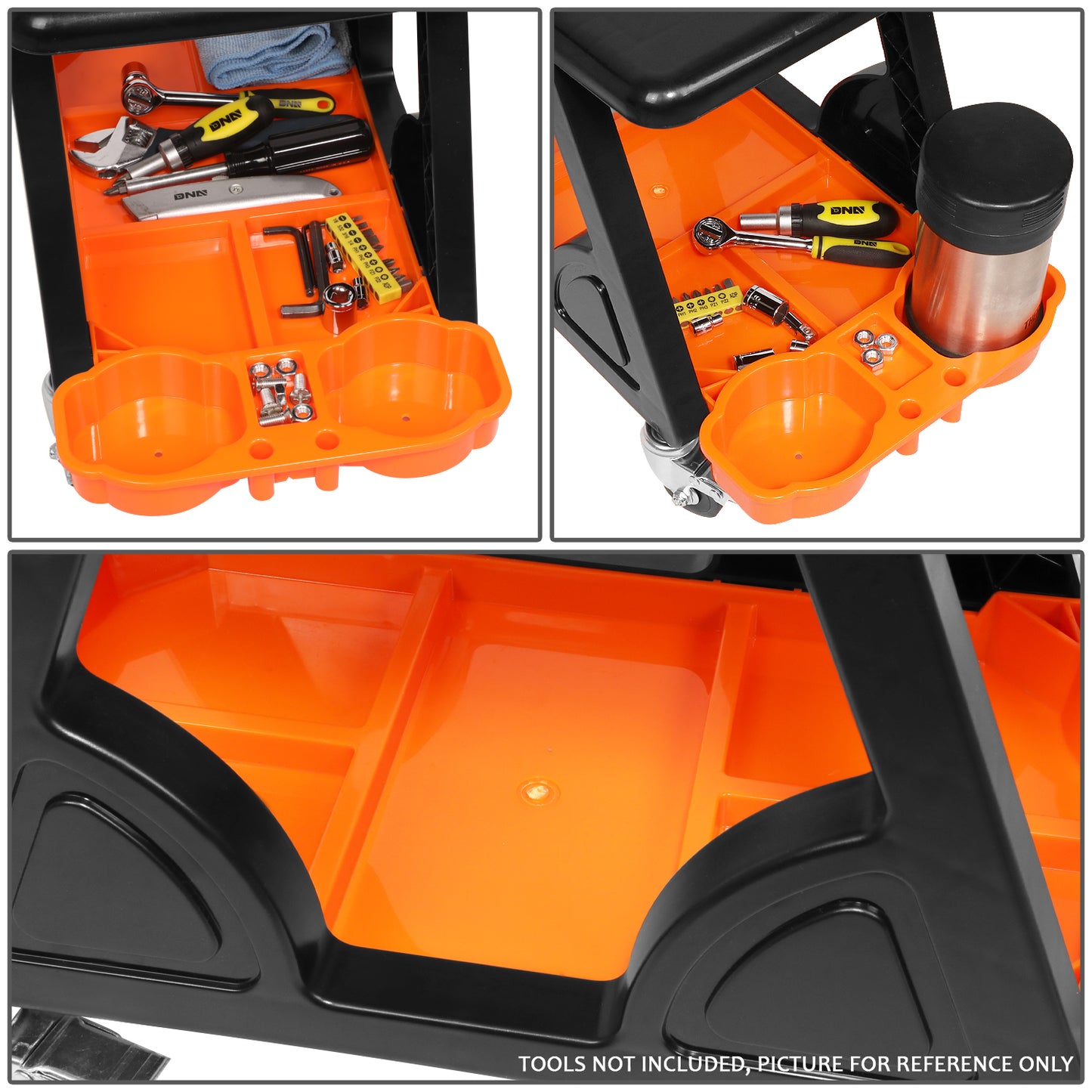 HERRAMIENTAS 23" X 13.5" X 10.5" (L X H X W) - ORANGE