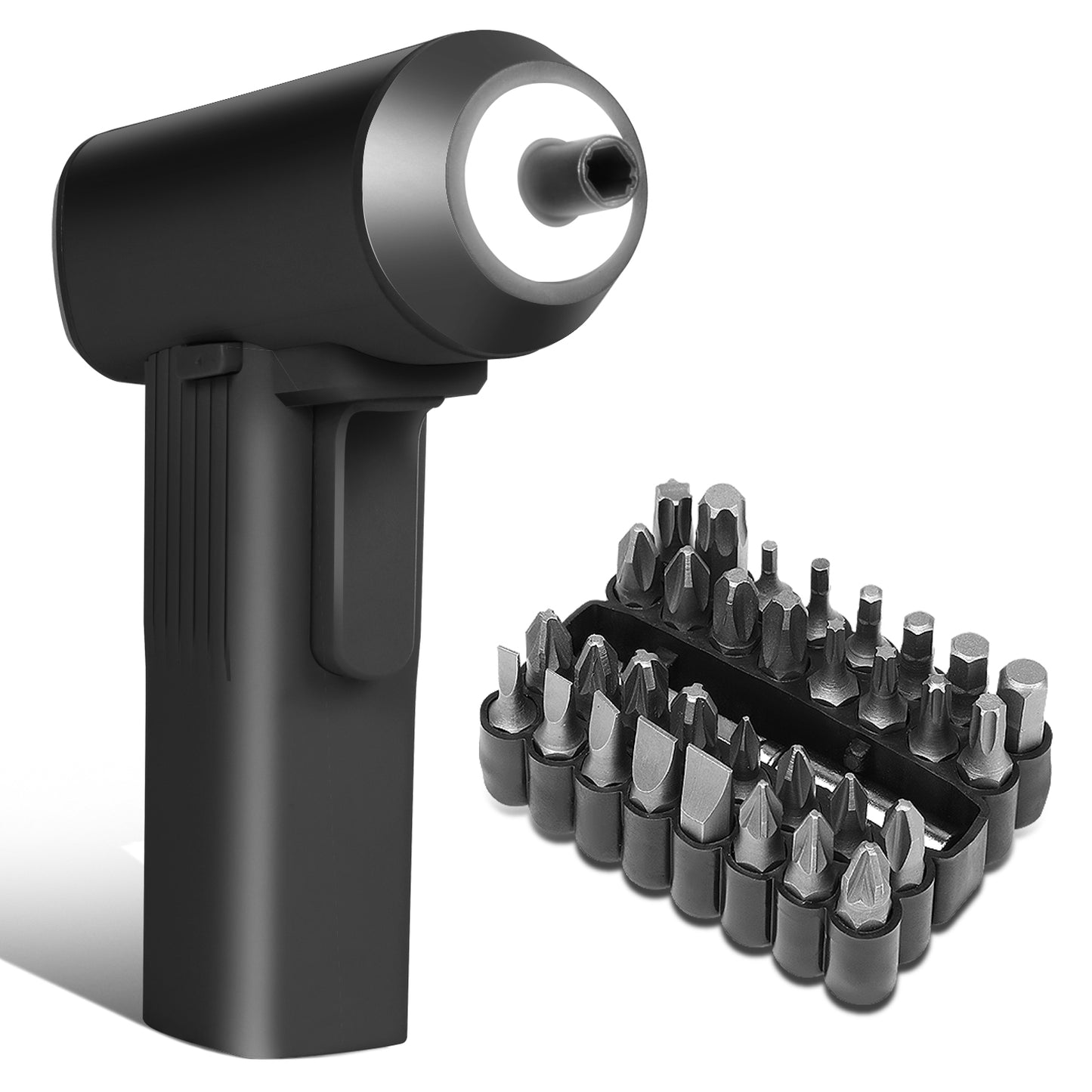 HERRAMIENTAS 200 RPM - 4NM MAX TORQUE - 32PCS BITS - LED LIGHT - BLACK