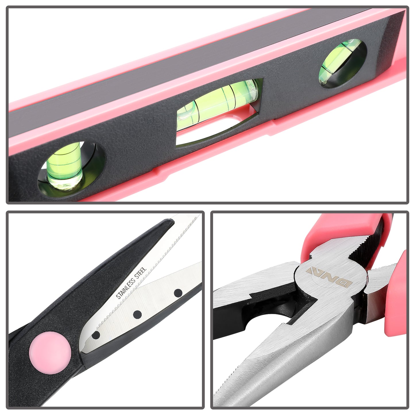 HERRAMIENTAS 7PCS TOOL SET - PINK