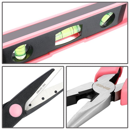 HERRAMIENTAS 7PCS TOOL SET - PINK