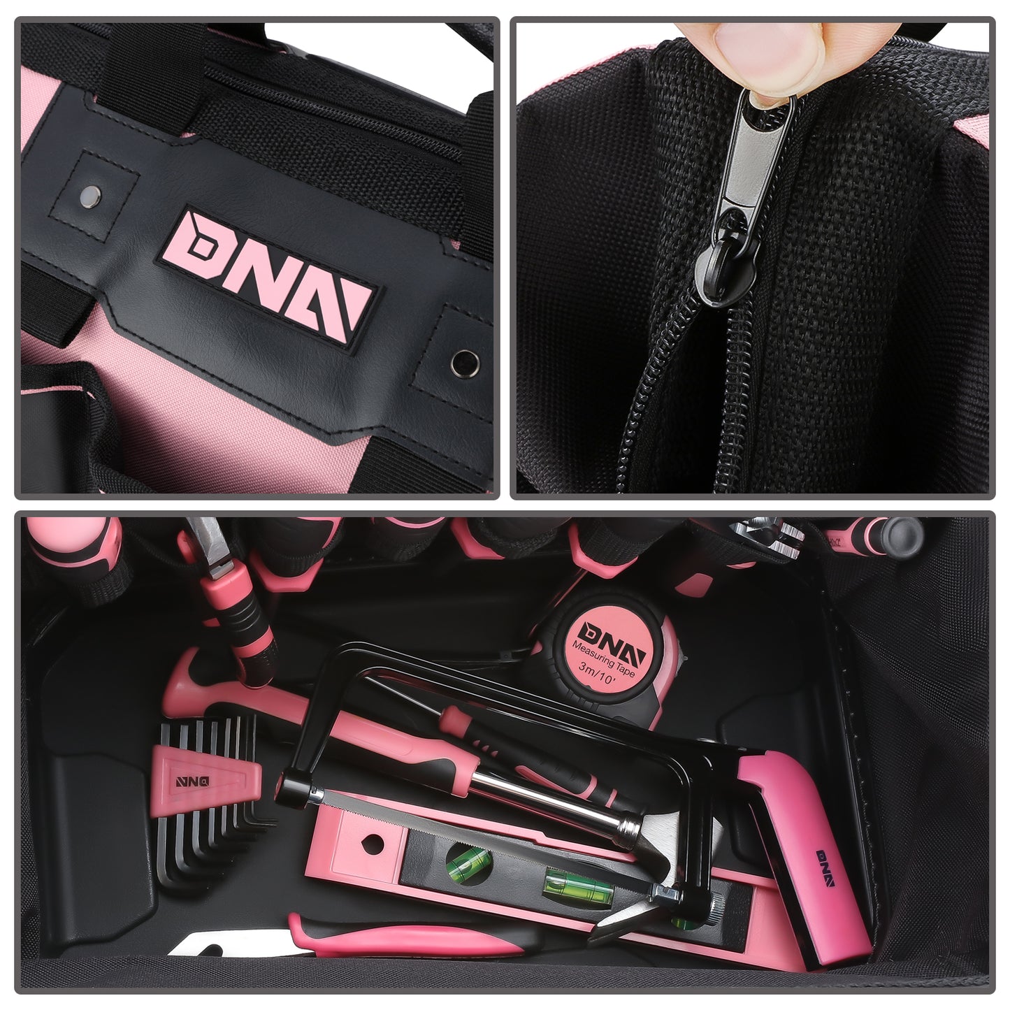 HERRAMIENTAS 37PCS TOOL SET - PINK
