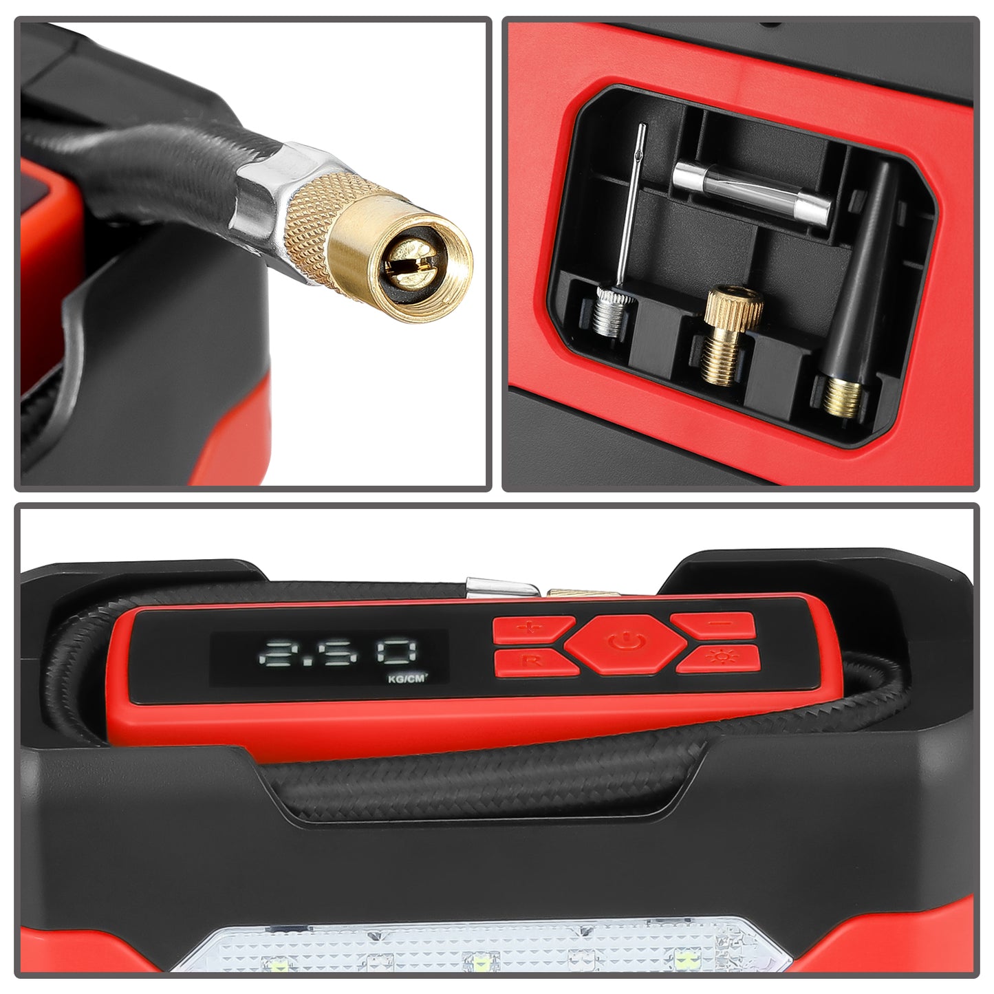HERRAMIENTAS CAR CHARGER - RED