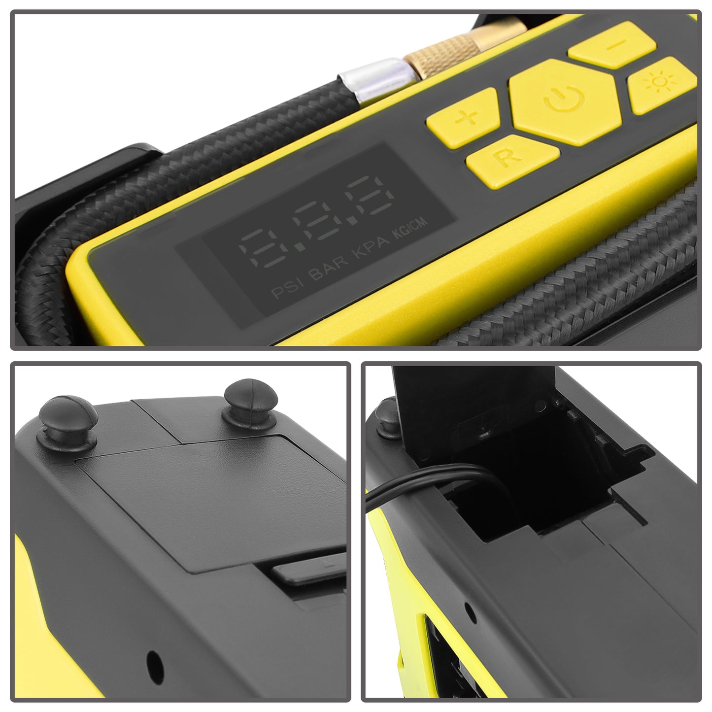 HERRAMIENTAS CAR CHARGER - YELLOW