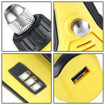 HERRAMIENTAS 3.7V - MINI GRINDER - YELLOW