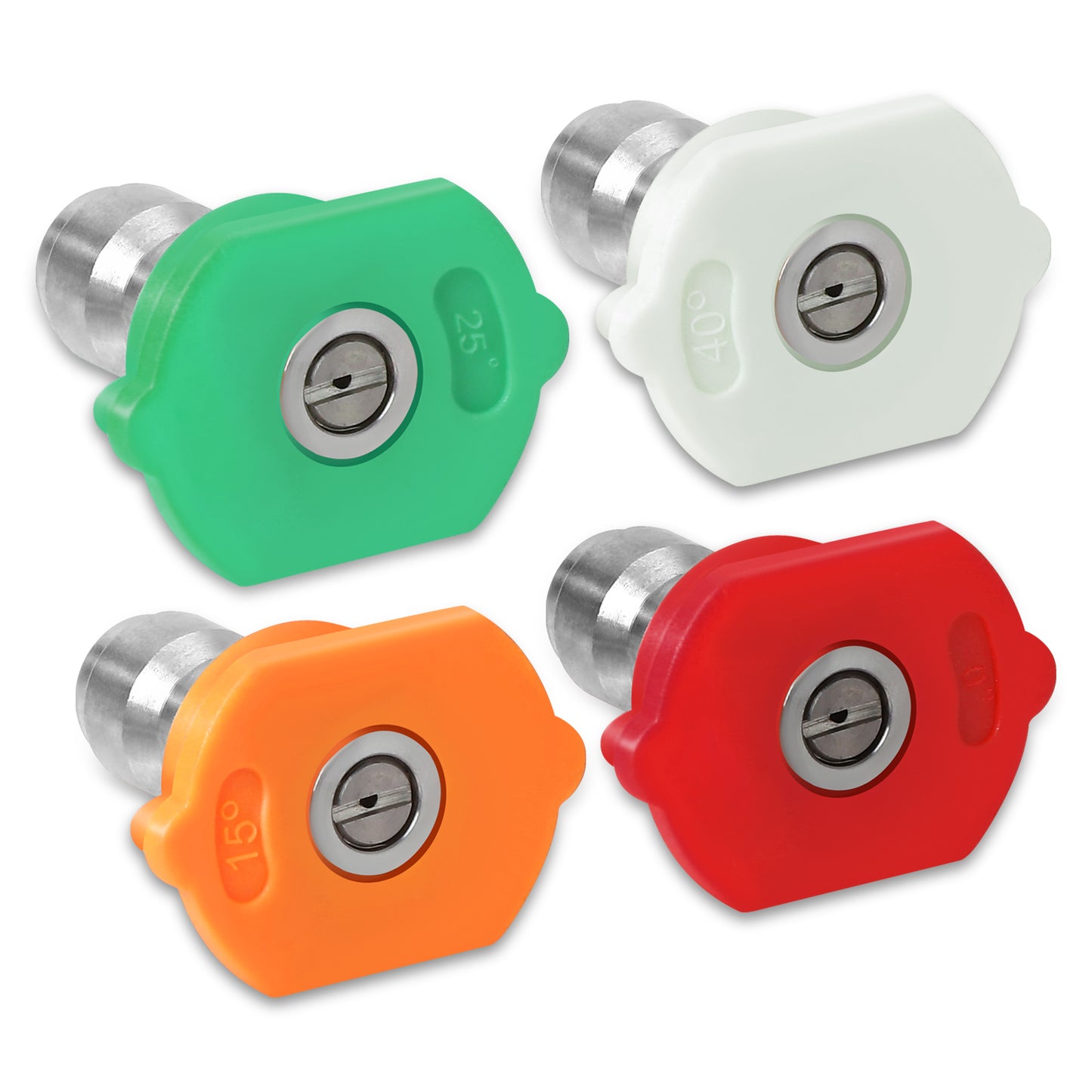 HERRAMIENTAS 4PCS - MULTIPLE DEGREES (0°, 15°, 25°, 40°) (2.5 GPM)