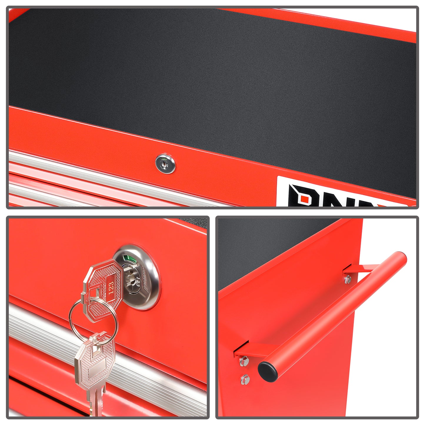 HERRAMIENTAS 7 DRAWERS - PLASTIC - TOP ROLLER CABINET