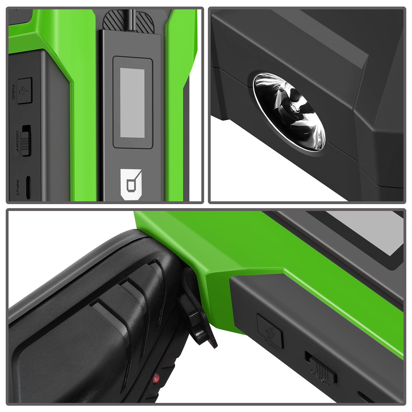 HERRAMIENTAS 12V 1500A 15000 MAH - GREEN