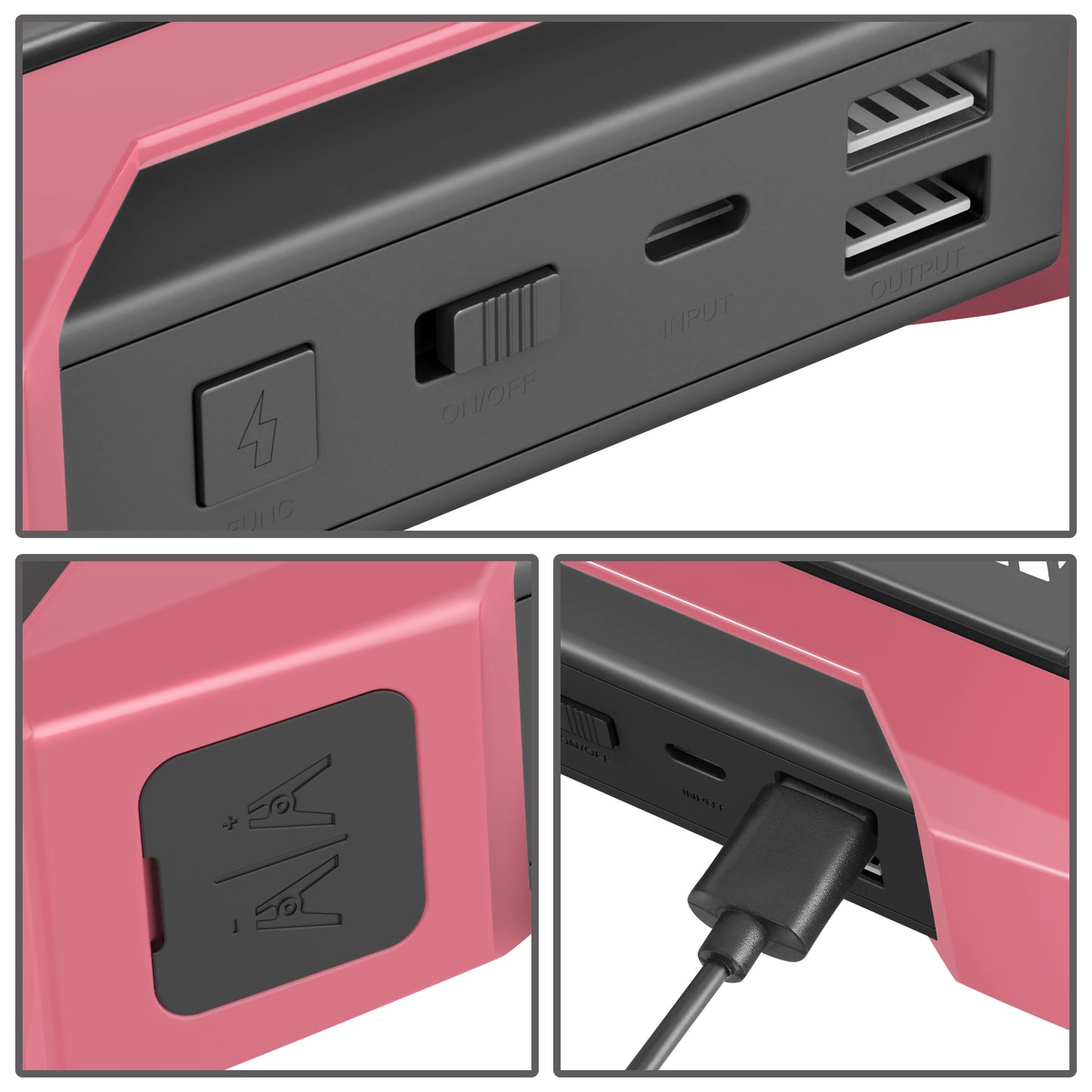 HERRAMIENTAS 12V 1500A 15000 MAH - PINK