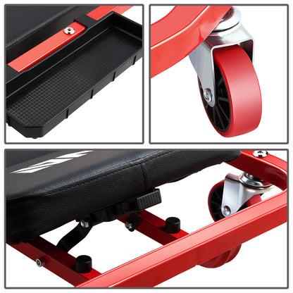 HERRAMIENTAS CAR CREEPER AND SEAT - RED