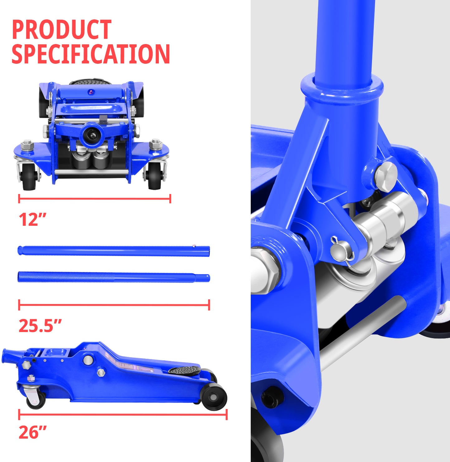 HERRAMIENTAS CAR JACK 4T - BLUE