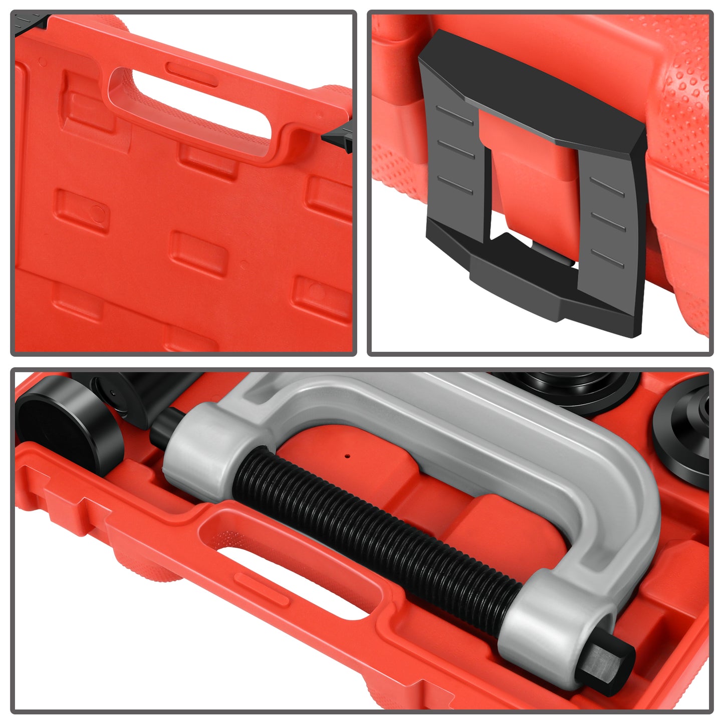 HERRAMIENTAS BALL JOINT ANCHOR PIN PRESS SET - COLOR RED