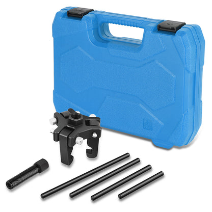 HERRAMIENTAS UNIVERSAL GM CHRYSLER MITSUBISHI HARMONIC DAMPER PULLEY AND PULLER KIT - BLUE - CHRYSLER GM MITSUBISHI / CADILLAC / OLDSMOBILE - CARS SUVS VANS AND PICKUP TRUCKS
