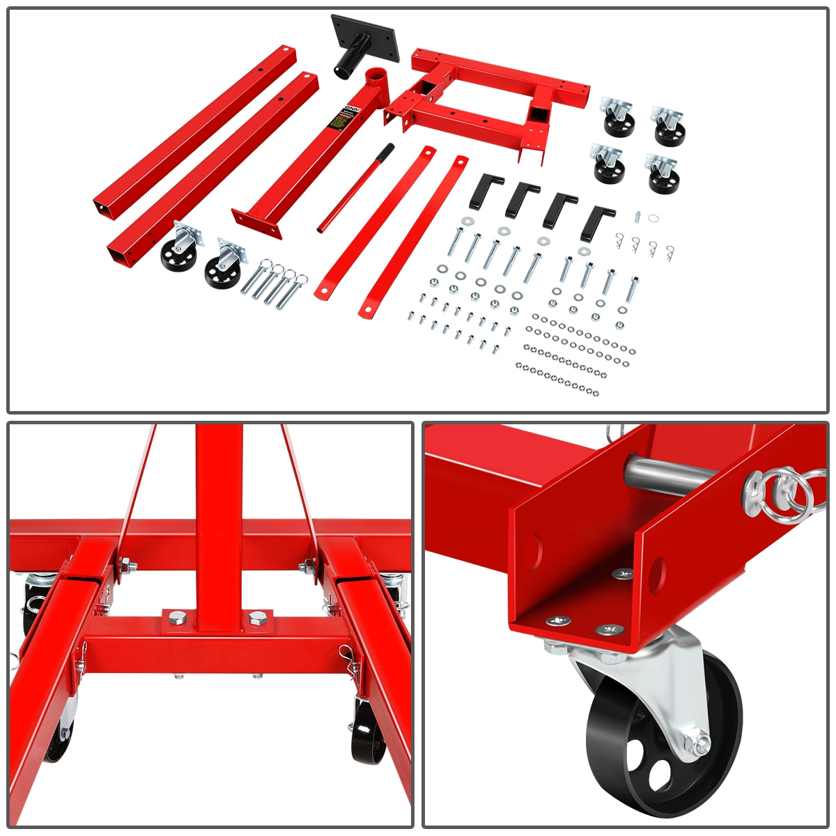 HERRAMIENTAS 2000LB ENGINE STAND (FOLDING)