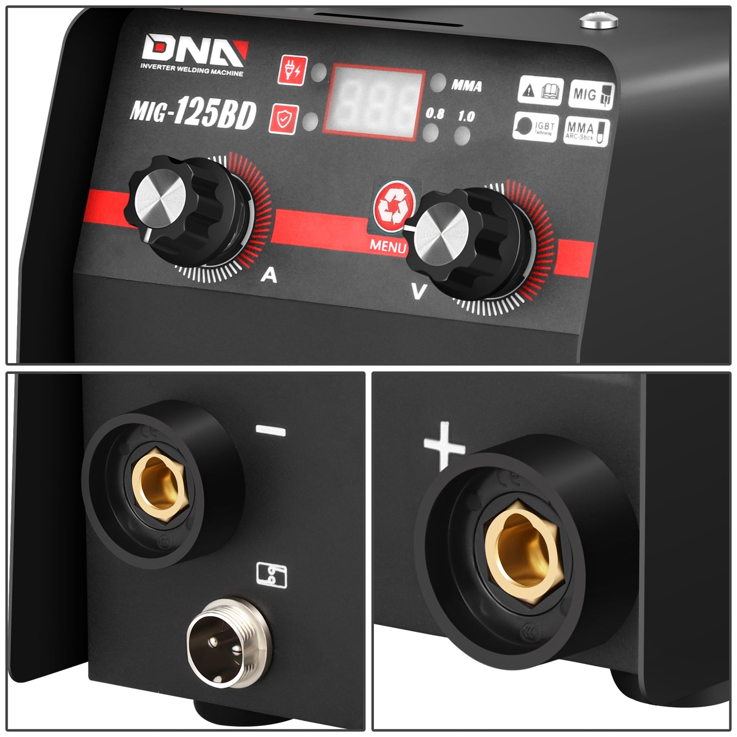 HERRAMIENTAS WELDER MACHINE - BLACK
