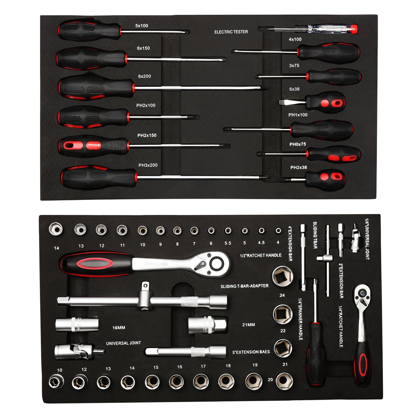 HERRAMIENTAS 6 DRAWERS - WITH 79PCS HAND TOOLS