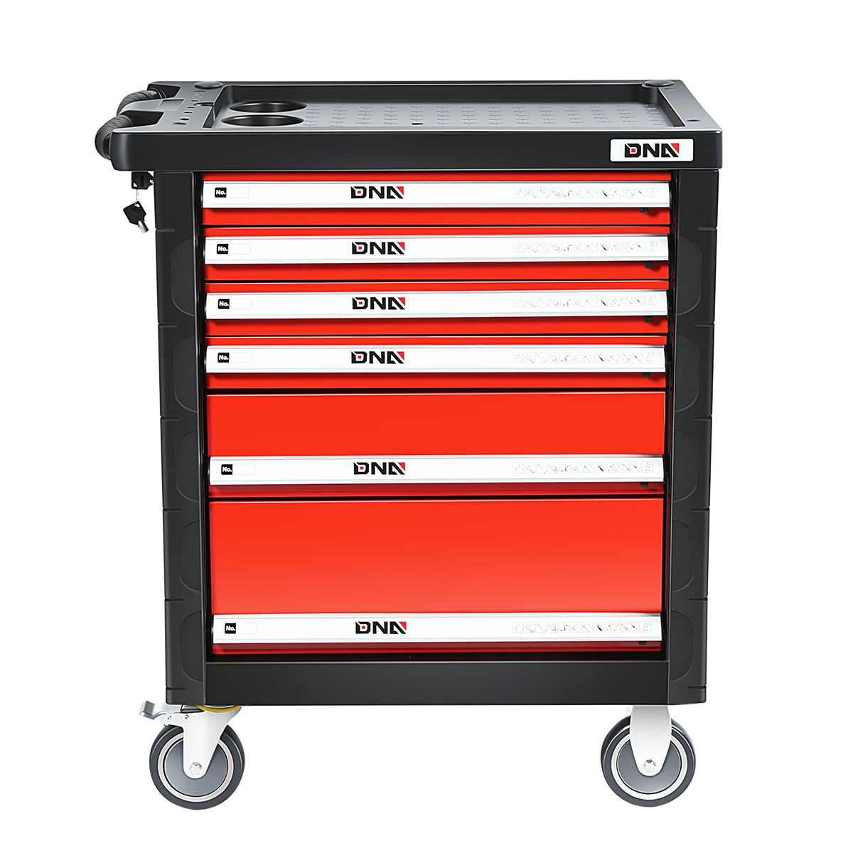 HERRAMIENTAS 6 DRAWERS - PLASTIC - TOP ROLLER CABINET
