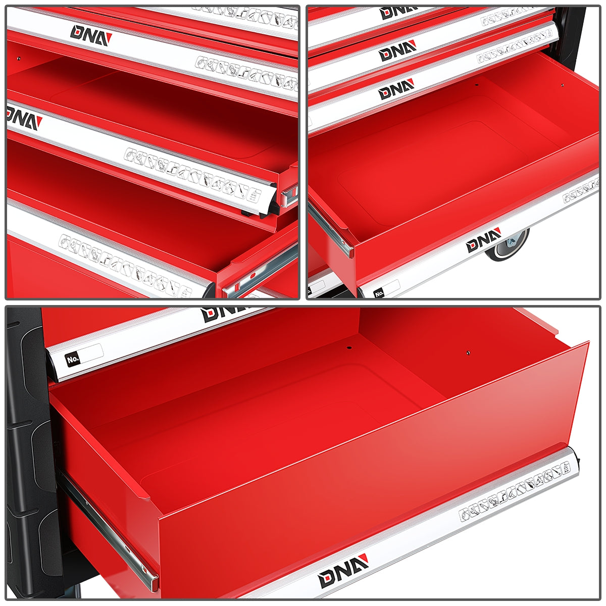 HERRAMIENTAS 6 DRAWERS - PLASTIC - TOP ROLLER CABINET