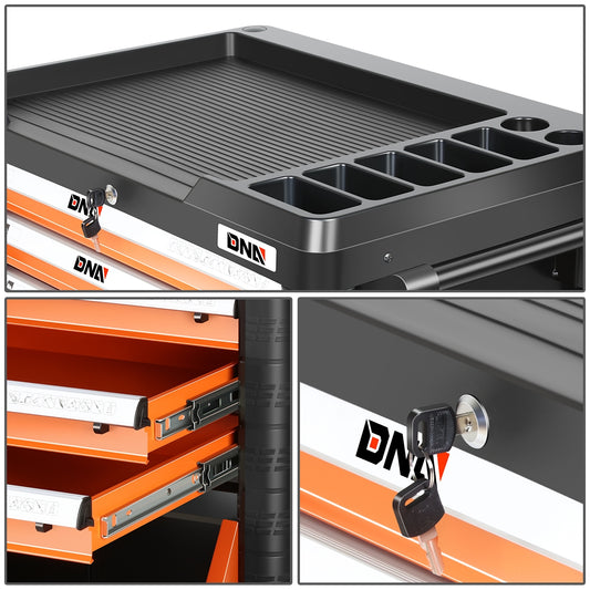HERRAMIENTAS 4 DRAWERS - PLASTIC - TOP ROLLER CABINET