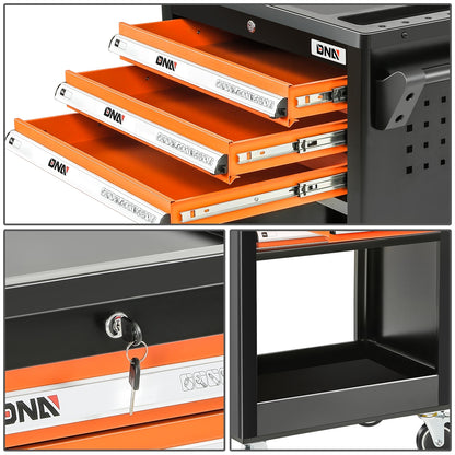 HERRAMIENTAS 3 DRAWERS - PLASTIC - TOP ROLLER CABINET