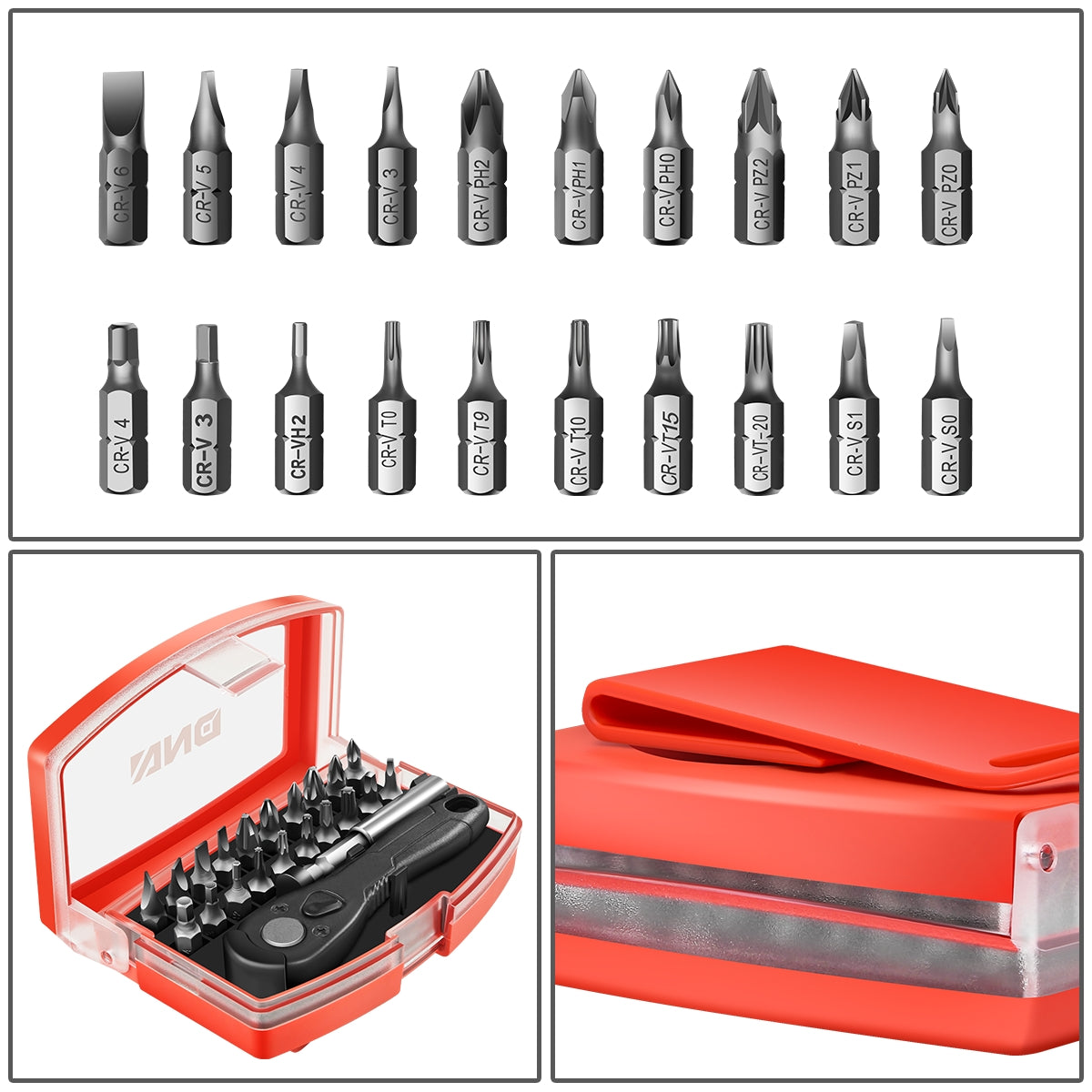 HERRAMIENTAS 22PC - MINI RATCHET WRENCH SET