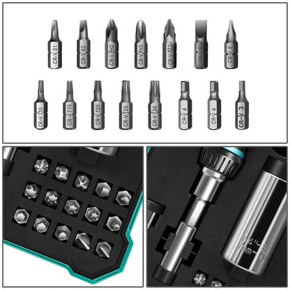 HERRAMIENTAS 19PCS - T-HANDLE SCREWDRIVER SET