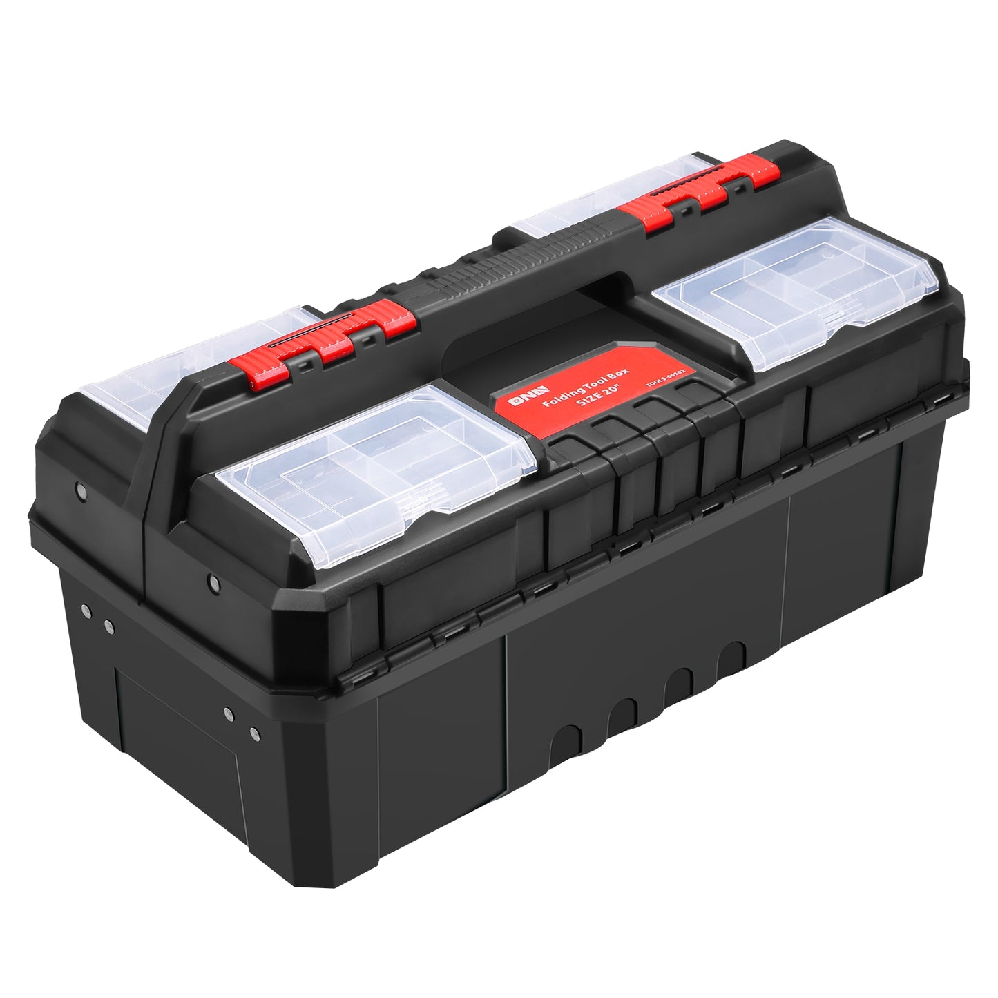 HERRAMIENTAS PLASTIC TOOL BOX - RED