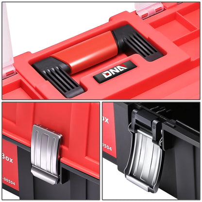 HERRAMIENTAS PLASTIC TOOL BOX - RED