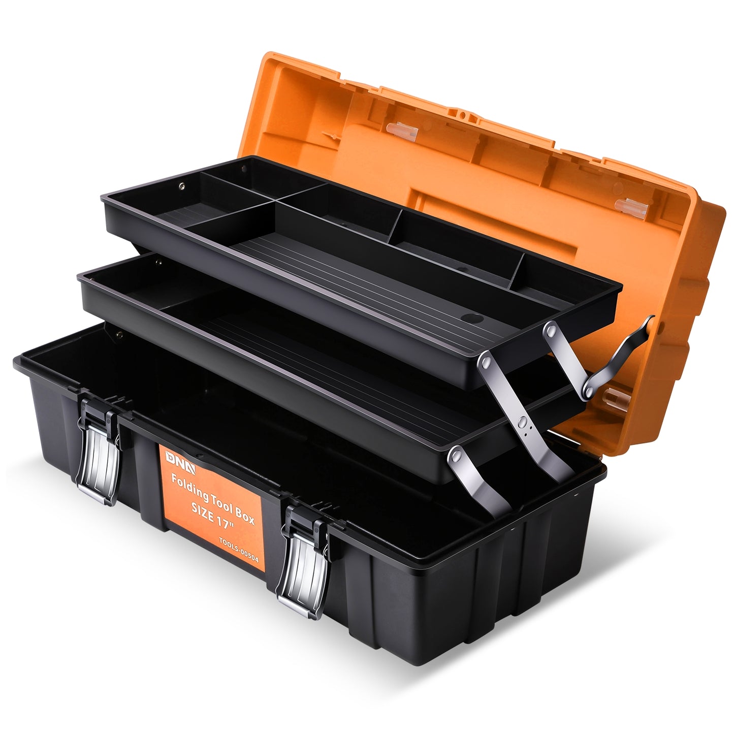 HERRAMIENTAS PLASTIC TOOL BOX - ORANGE