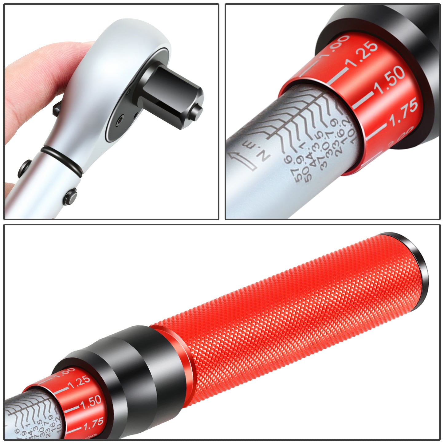 HERRAMIENTAS 1/2*10-60N.M(45 FT BL) - TORQUE WRENCH SET