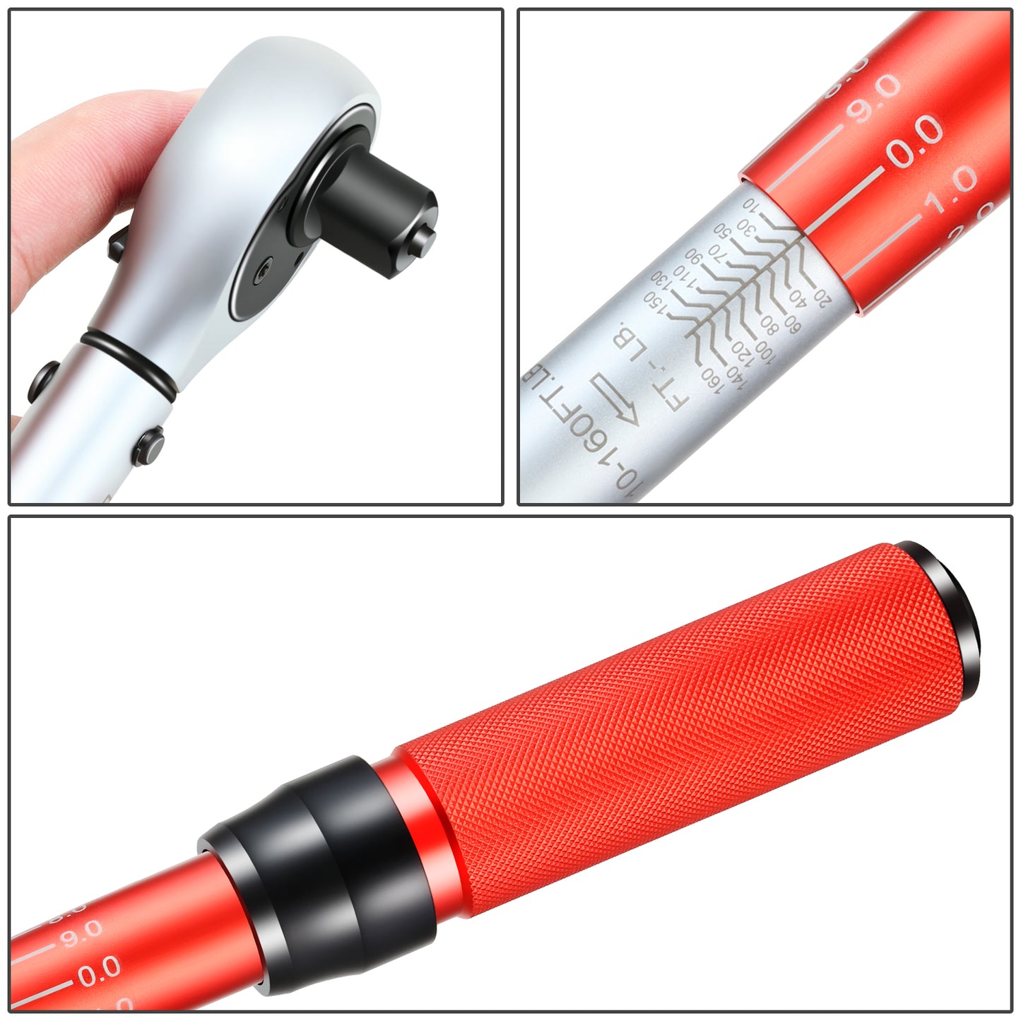 HERRAMIENTAS 1/2*40-220N.M (160 FT BL) - TORQUE WRENCH SET