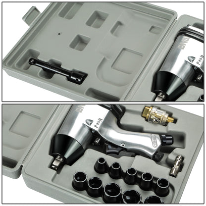 HERRAMIENTAS AIR IMPACT WRENCH KIT - 17 PC 1/2"