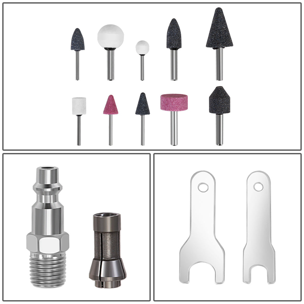 HERRAMIENTAS 1/4" MINI AIR DIE GRINDER KIT