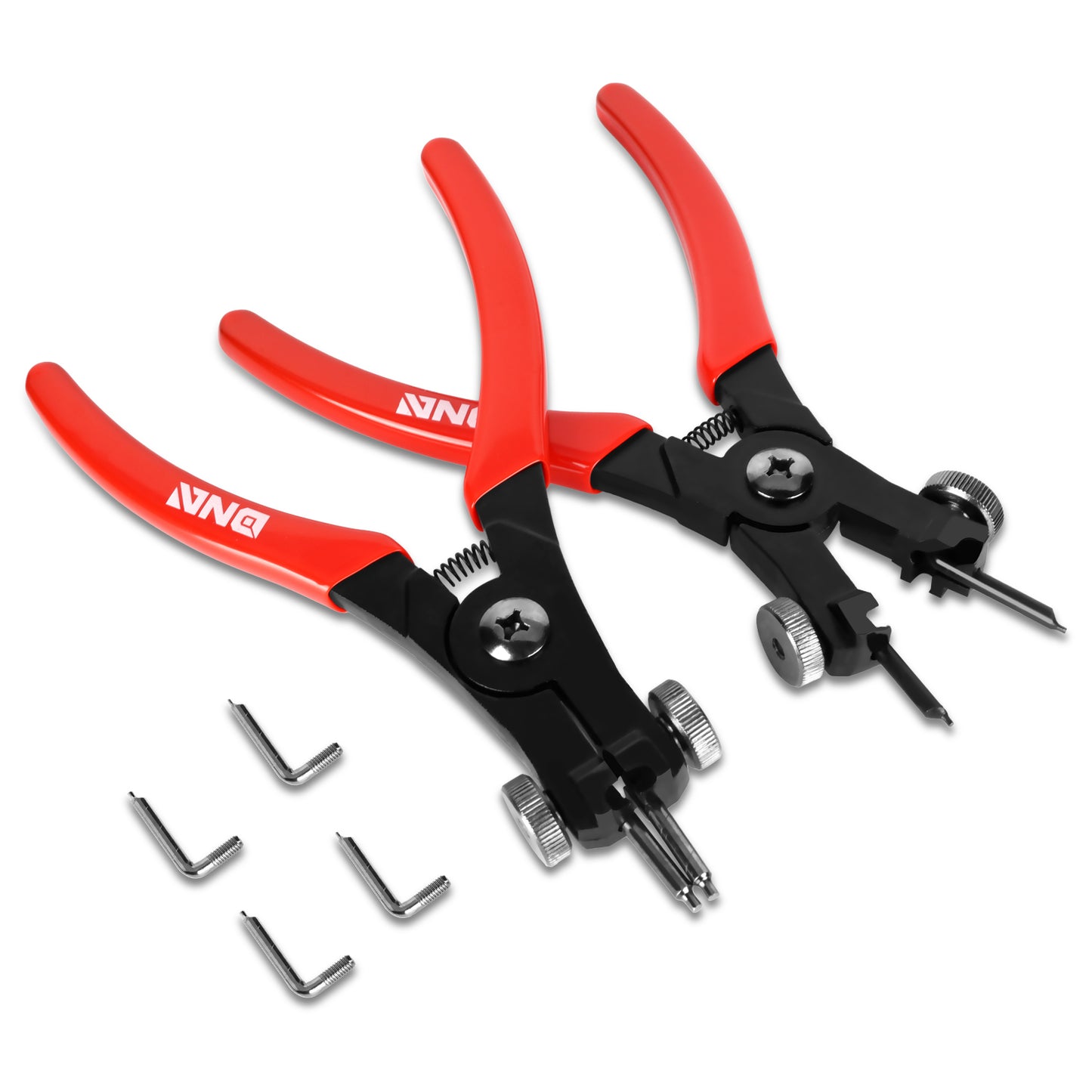 HERRAMIENTAS SNAP RING PLIER SET - HEAVY DUTY INTERNAL EXTERNAL - 2PC