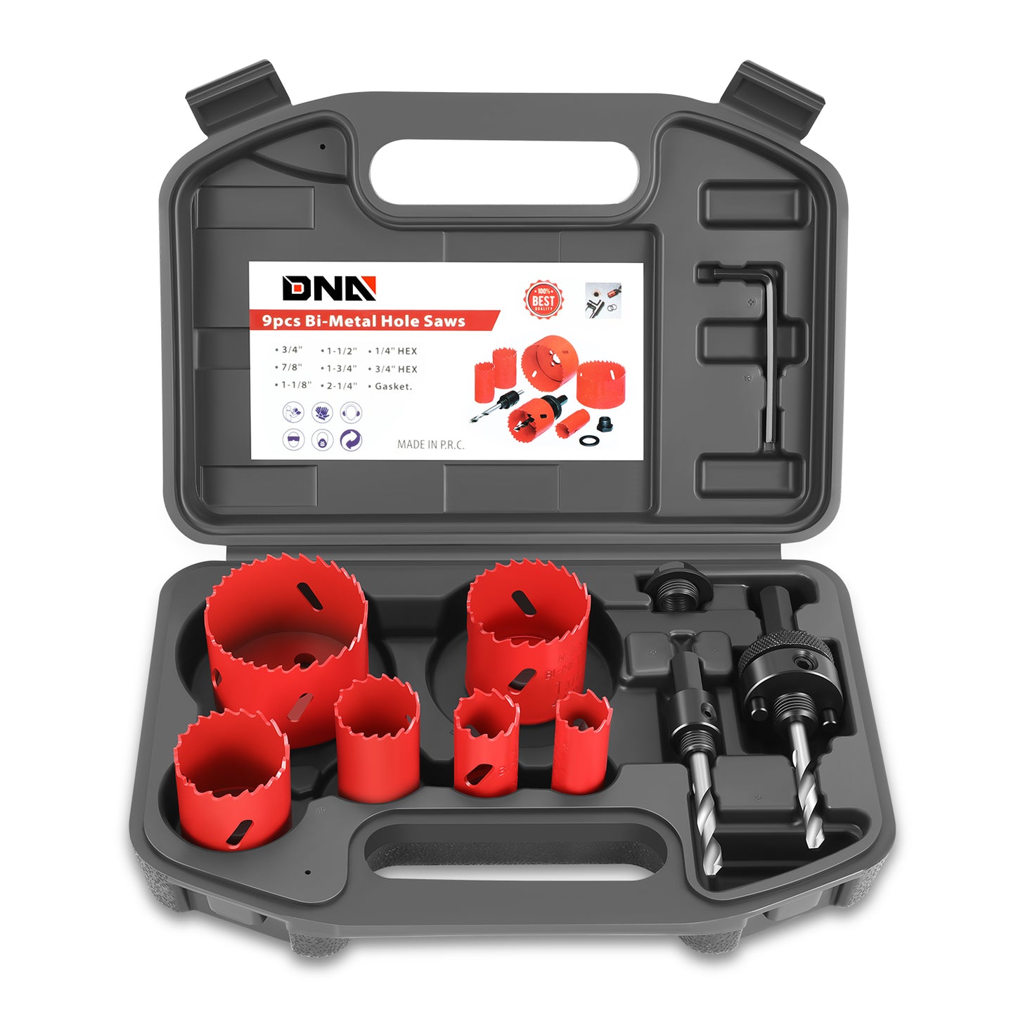 HERRAMIENTAS 13PCS - BI-METAL