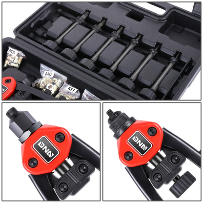 HERRAMIENTAS HAND RIVET SET - TWO-IN-ONE - 12"