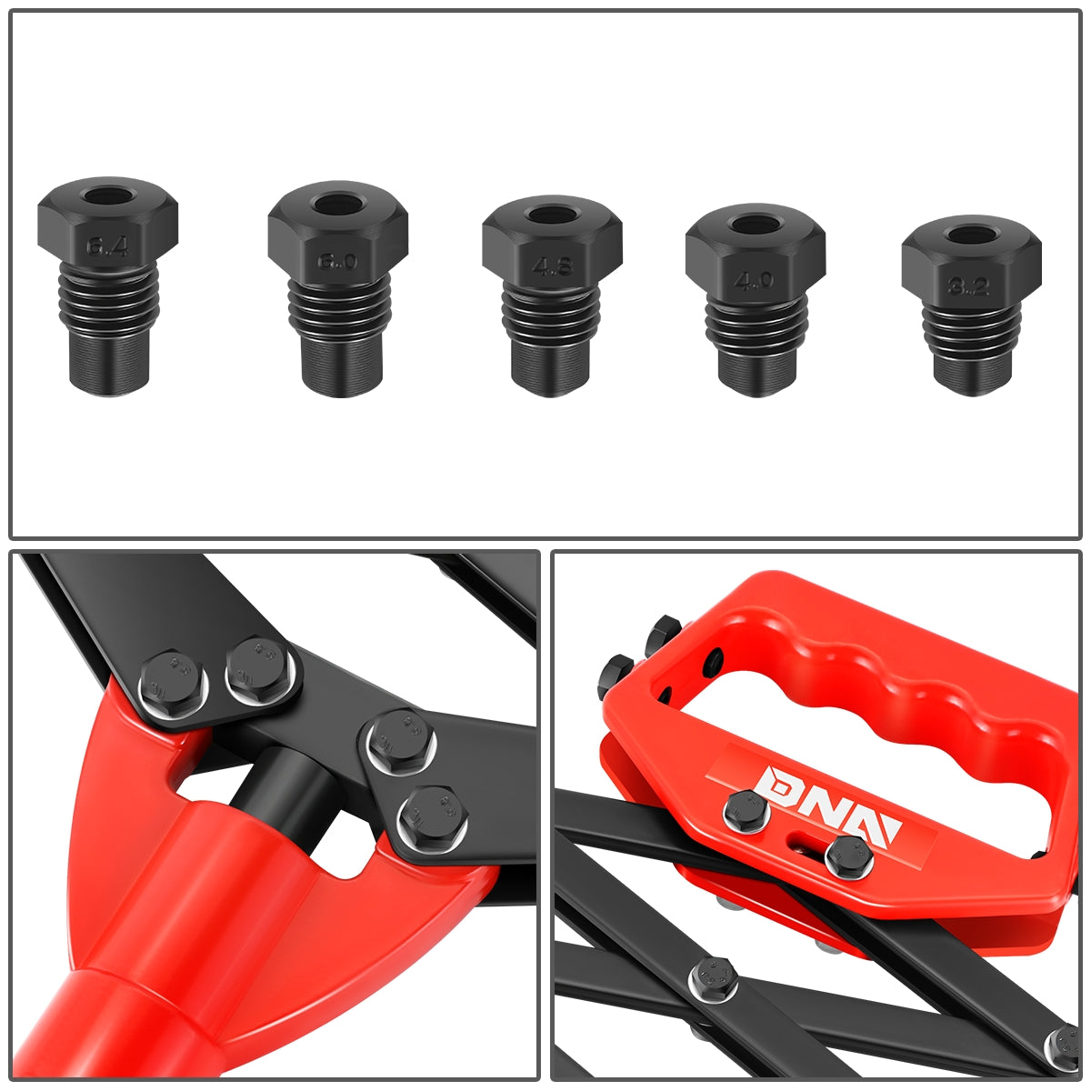 HERRAMIENTAS FOLDING RIVET GUN - 32"