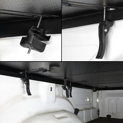 TAPADERA DE CAJUELA TONNEAU COVER - HARD TRI-FOLD - 20-21 JEEP GLADIATOR - FITS MODELS WITHOUT UTILITY TRACK SYSTEM - FITS 5.5FT BED MODELS