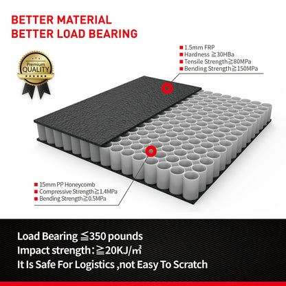 TAPADERA DE CAJUELA TONNEAU COVER - HARD TRI-FOLD - 22-PRESENT TOYOTA TUNDRA WITH 6-1/2' BED