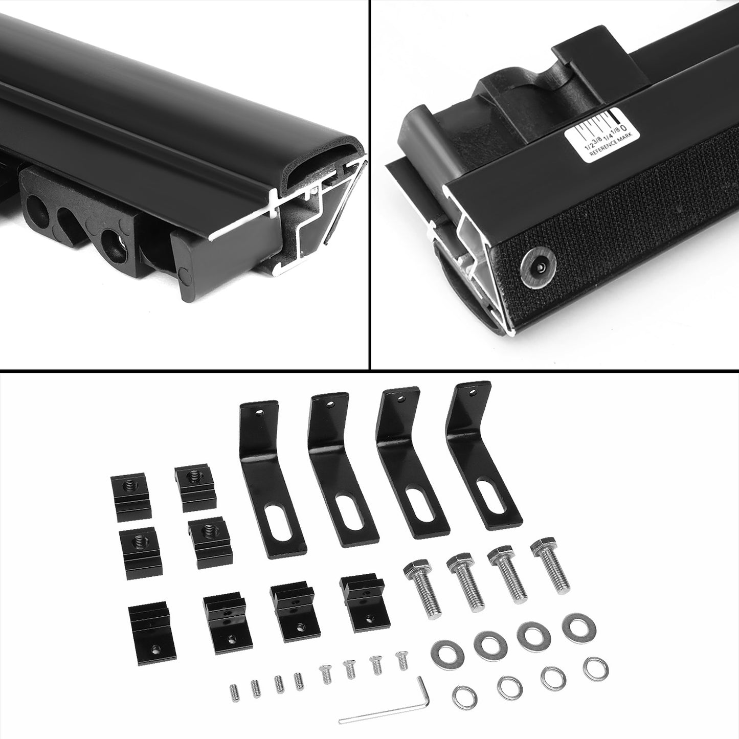 TAPADERA DE CAJUELA TONNEAU COVER - ROLL-UP - 04-15 NISSAN TITAN - FITS MODELS WITH OR WITHOUT UTILITY RACK - FITS 5.7FT FLEETSIDE / STYLESIDE BED MODELS ONLY