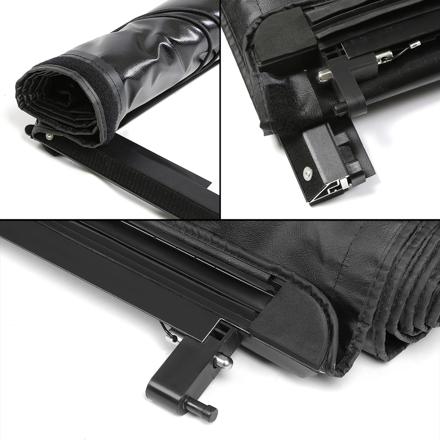 TAPADERA DE CAJUELA TONNEAU COVER - ROLL-UP - 19-21 DODGE RAM - FITS 6.5FT FLEETSIDE BED MODELS WITHOUT RAMBOX